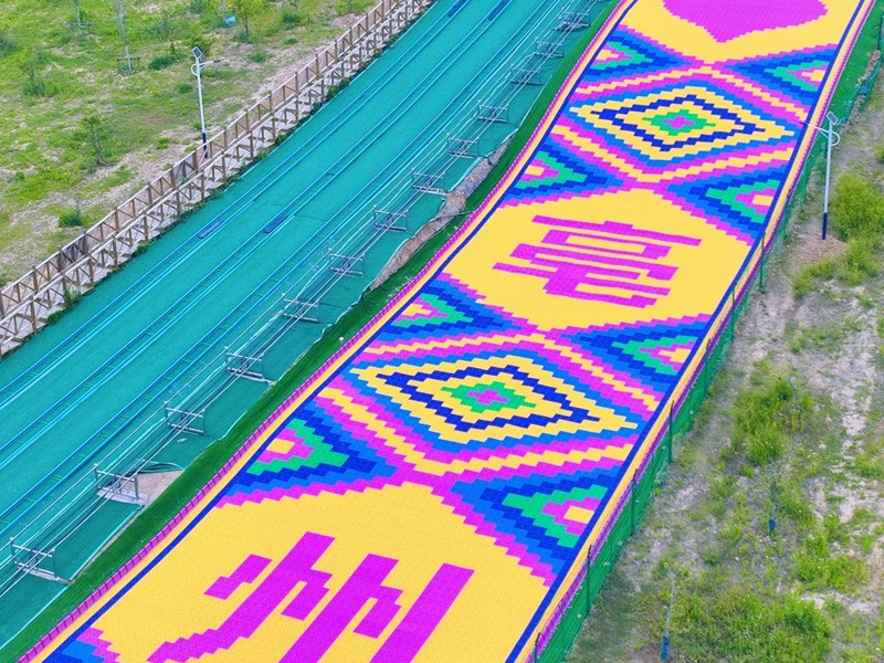 超寬彩虹滑道定制